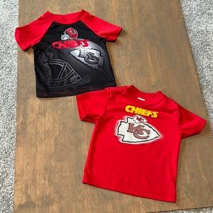 Chiefs shirts 12-18 months